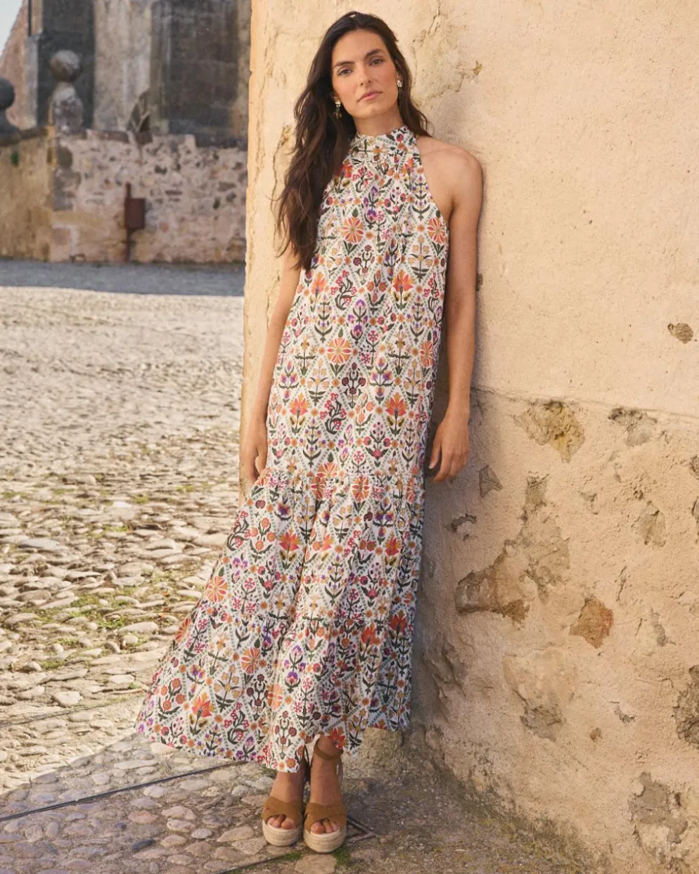 Vestido Halter Àgnes