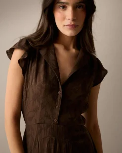 Vestido Marrón Eire