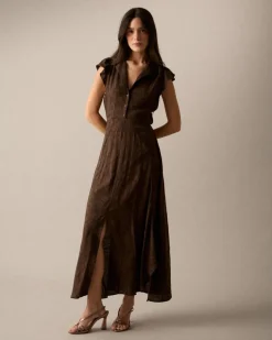 Vestido Marrón Eire