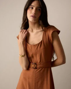 Vestido Marrón Lola