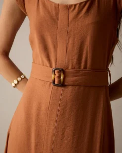 Vestido Marrón Lola