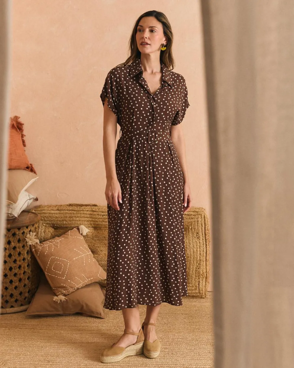 Vestido Midi Vela