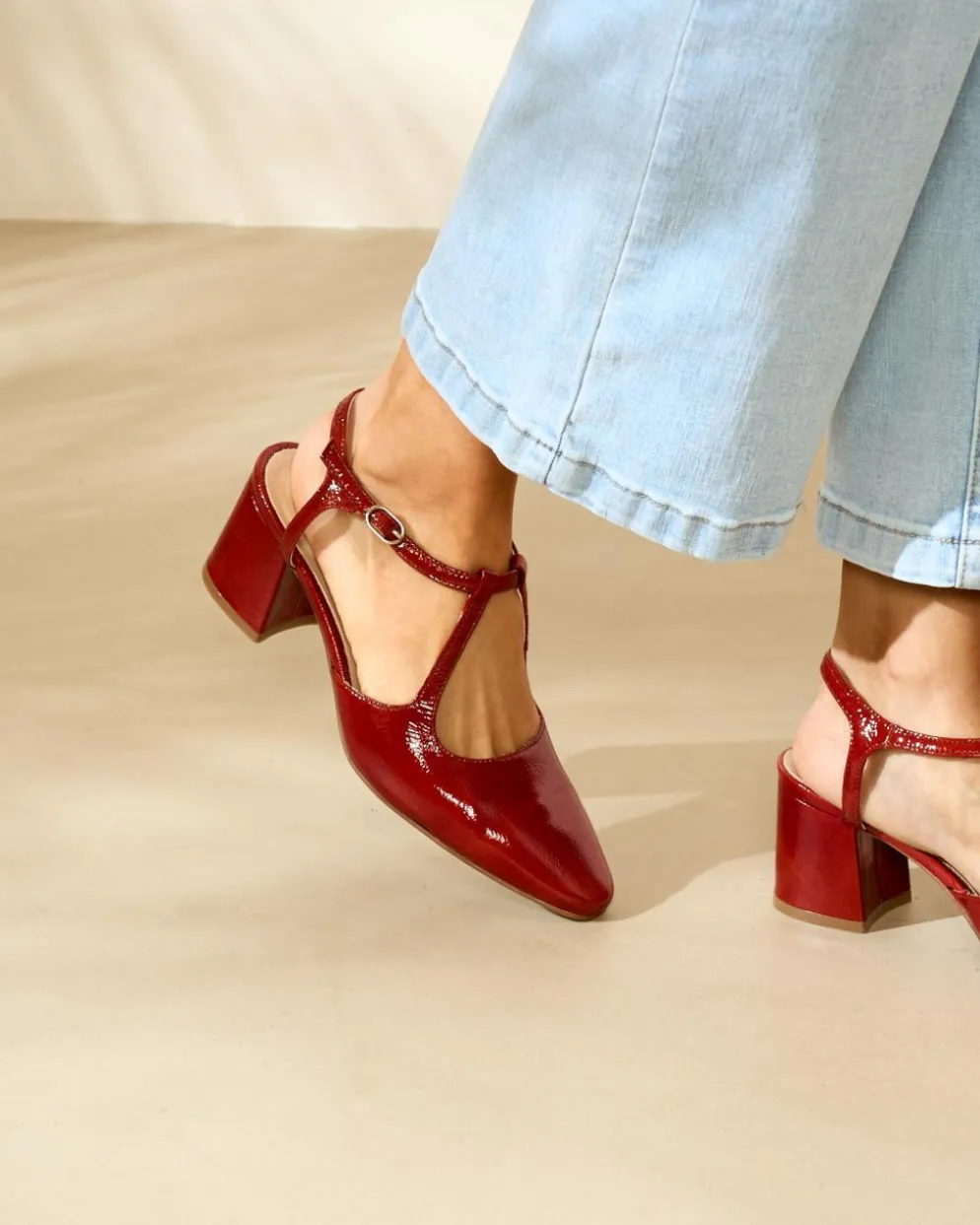 Zapato Tacón Medio Nia